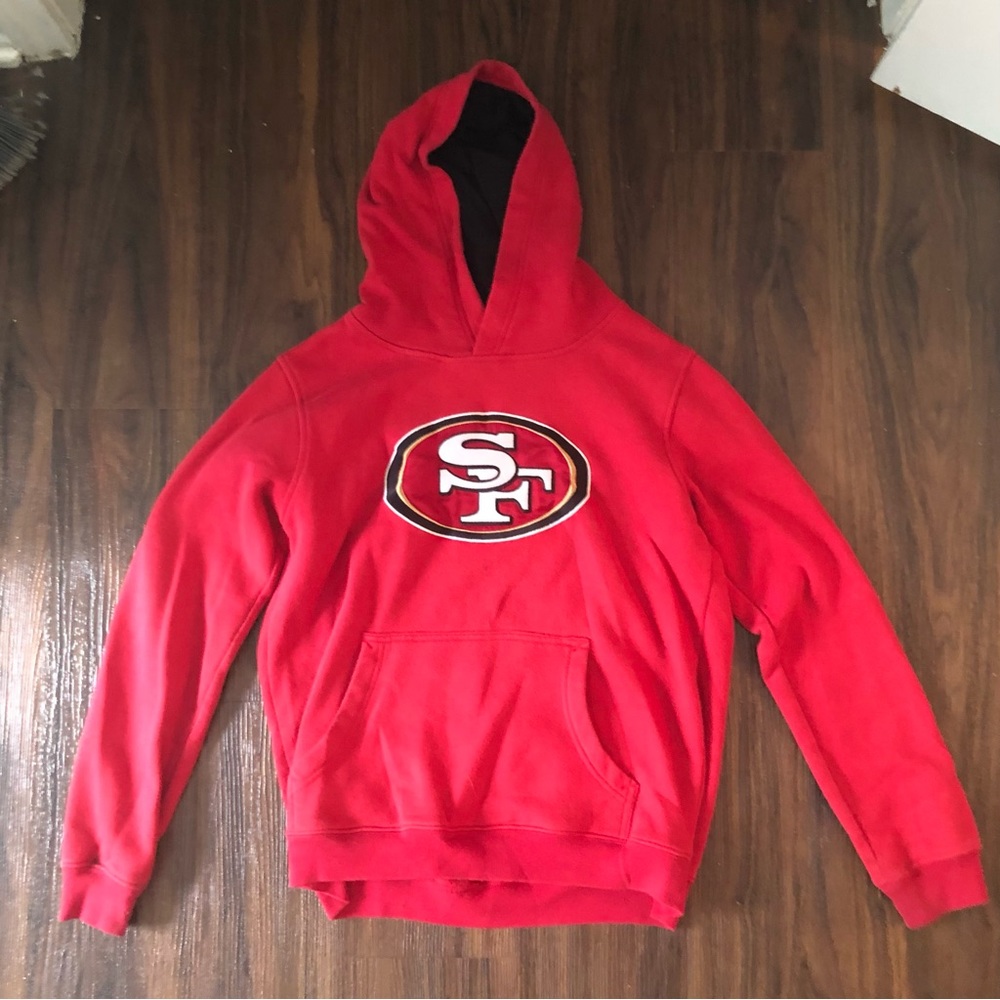 san francisco 49ers youth hoodie